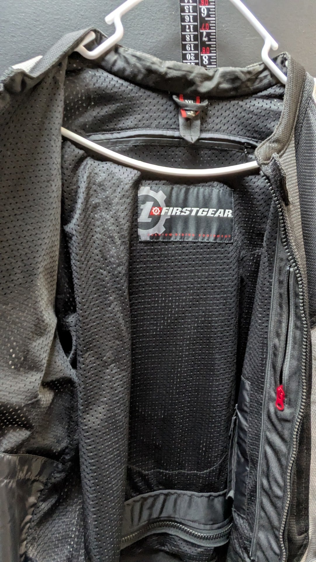 BILT Mesh Motorcycle Riding Jacket Armor Black Gray 3XL CE Padded Riding Coat