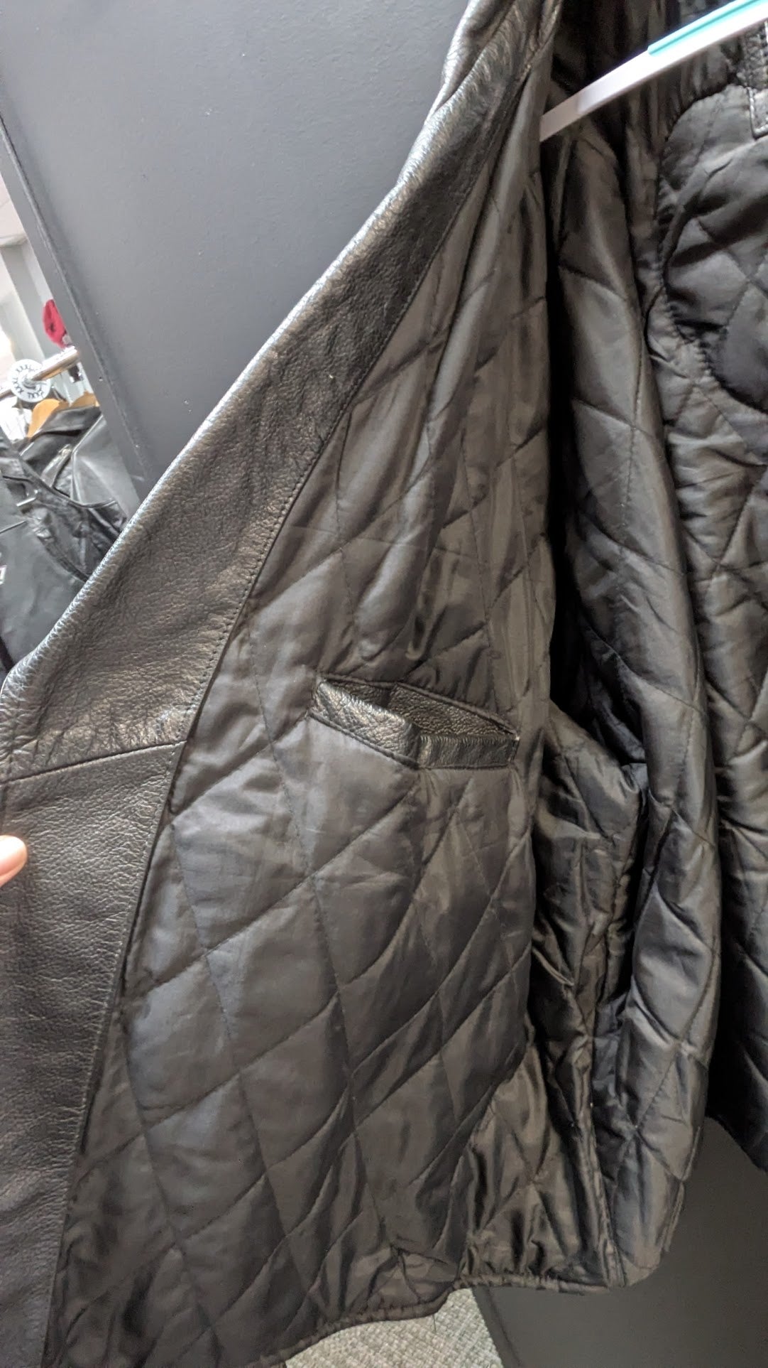 Vintage Genuine Leather Motorcycle Jacket Men's 3XL/4XL Chest 66 Harley Eagle Back Patch