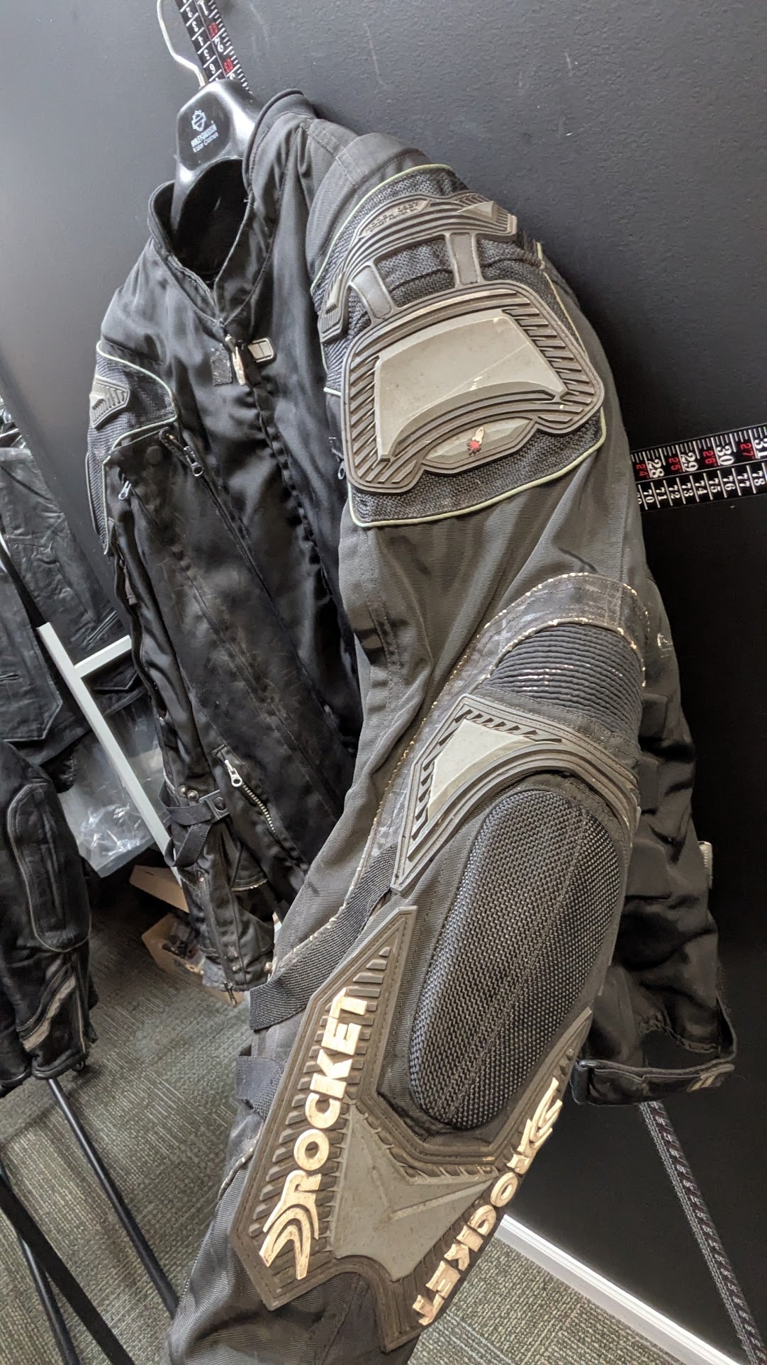 Joe Rocket Phoenix Textile Motorcycle Jacket Armor Mesh Black Men's 2XL CE