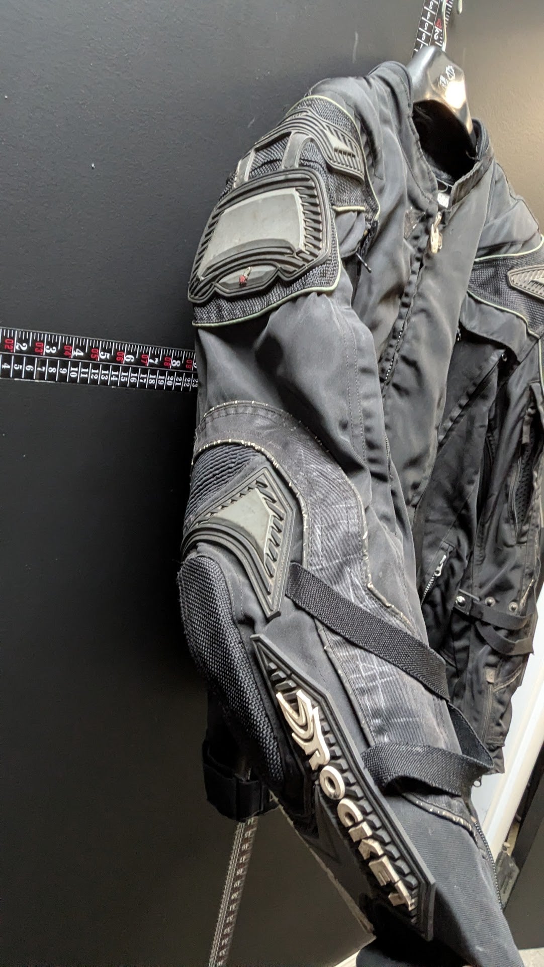 Joe Rocket Phoenix Textile Motorcycle Jacket Armor Mesh Black Men's 2XL CE