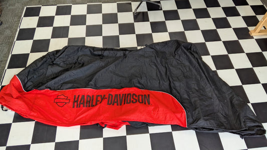 Harley-Davidson Touring Motorcycle Storage Cover Black Bar & Shield Road Glide Street Glide