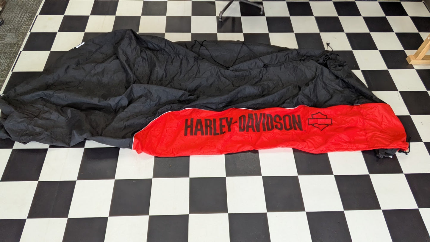 Harley-Davidson Touring Motorcycle Storage Cover Black Bar & Shield Road Glide Street Glide