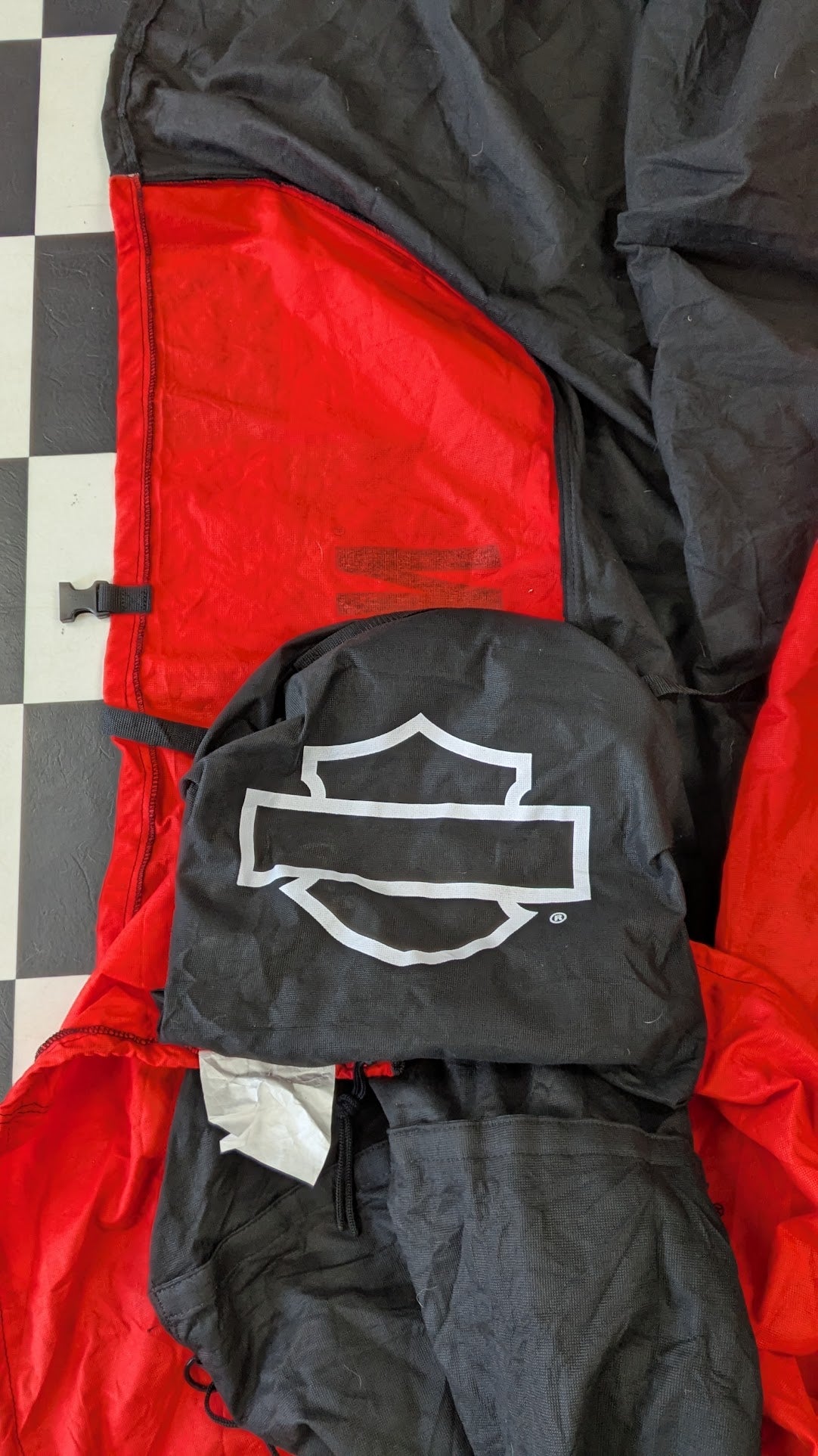 Harley-Davidson Touring Motorcycle Storage Cover Black Bar & Shield Road Glide Street Glide