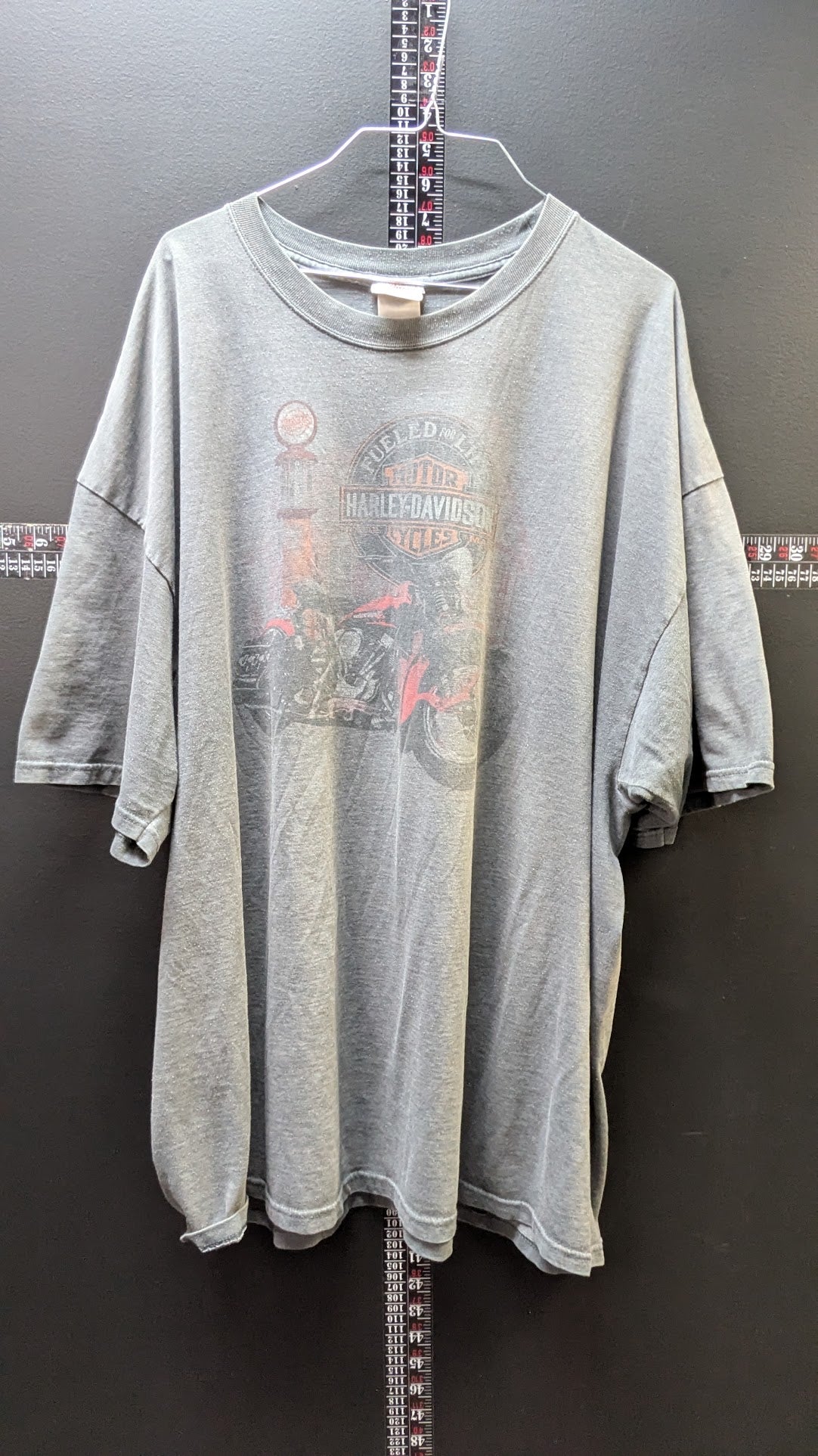 Harley-Davidson Napoleon Ohio T-Shirt Men's 3XL Gray Dealer Double Sided