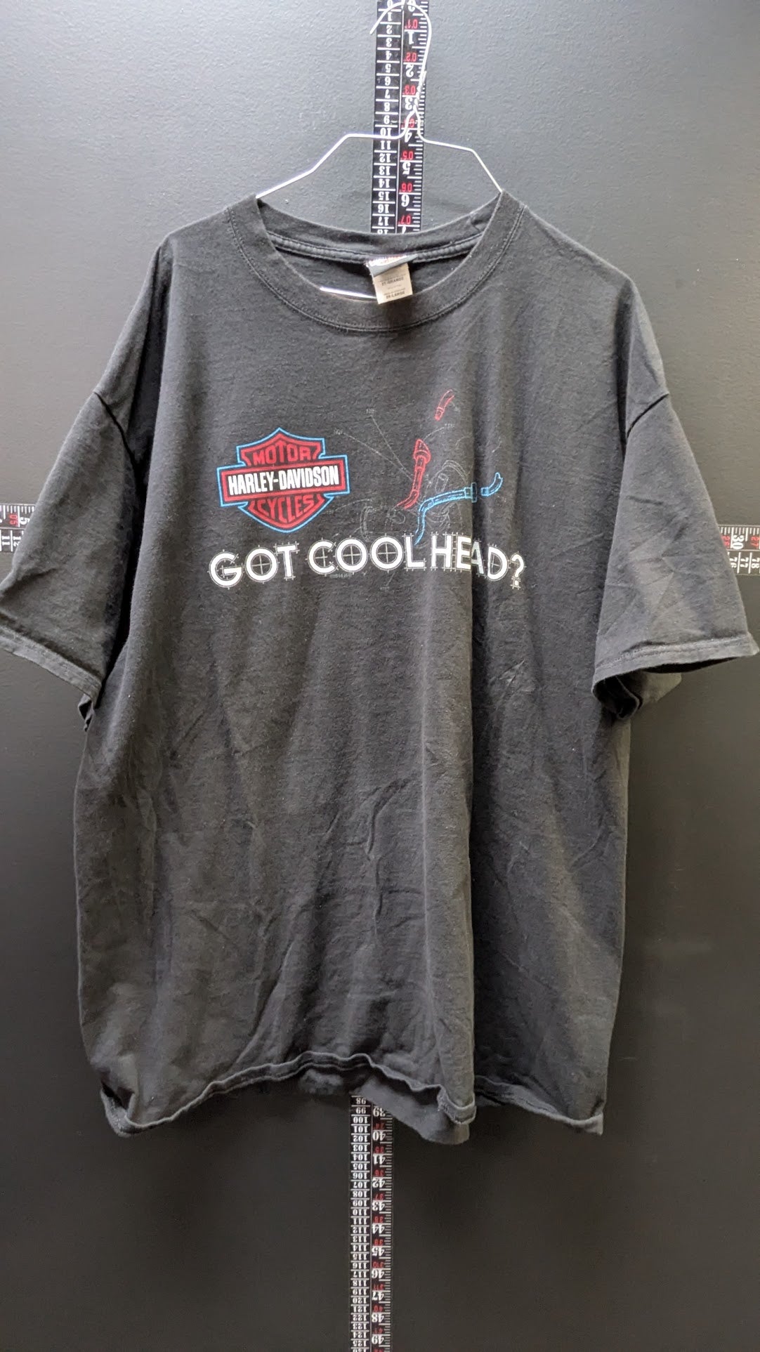 2014 Harley-Davidson Got Cool Head T-Shirt Men's 2XL Black Cox's Northern Tier PA