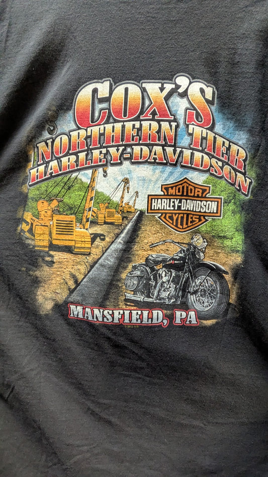 2014 Harley-Davidson Got Cool Head T-Shirt Men's 2XL Black Cox's Northern Tier PA