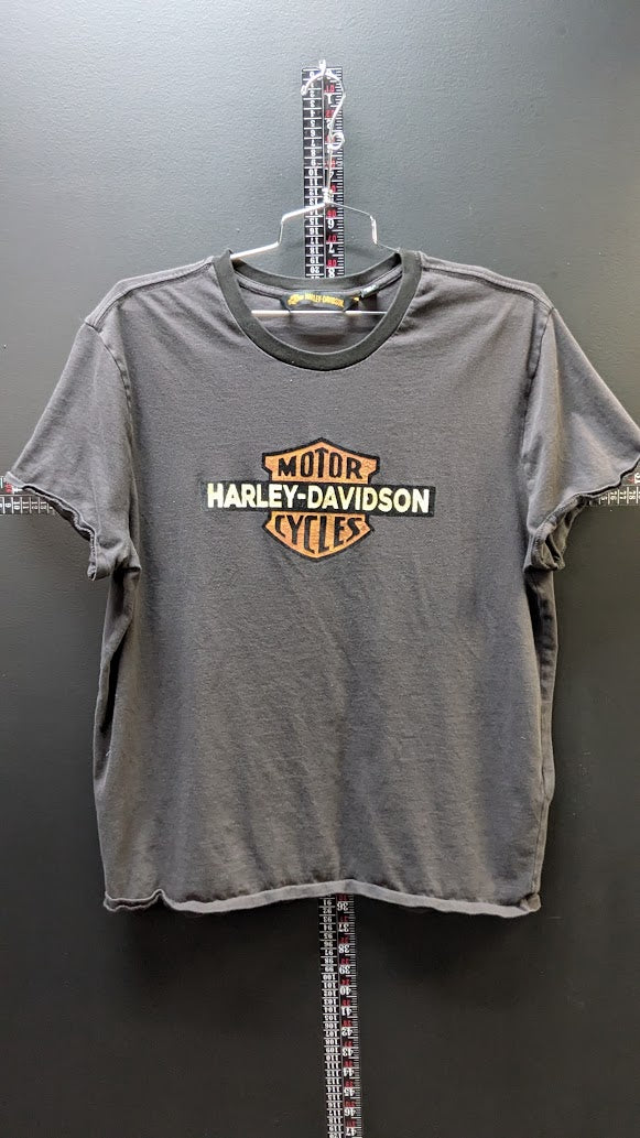 Harley-Davidson Bar & Shield Logo T-Shirt Women’s XL Black Slim Fit