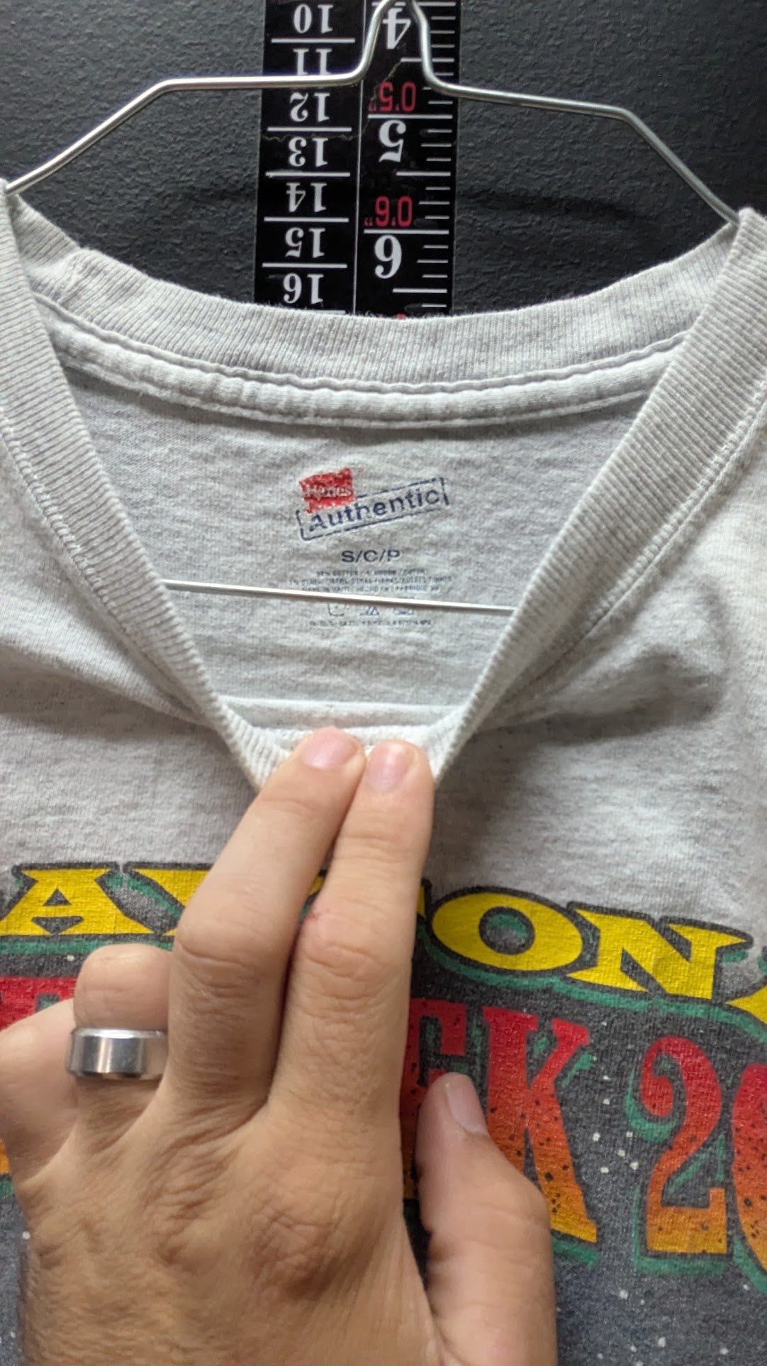 Vintage 2005 Daytona Bike Week BMW Campout T-Shirt Men's Small Gray Motorcycle Tee
