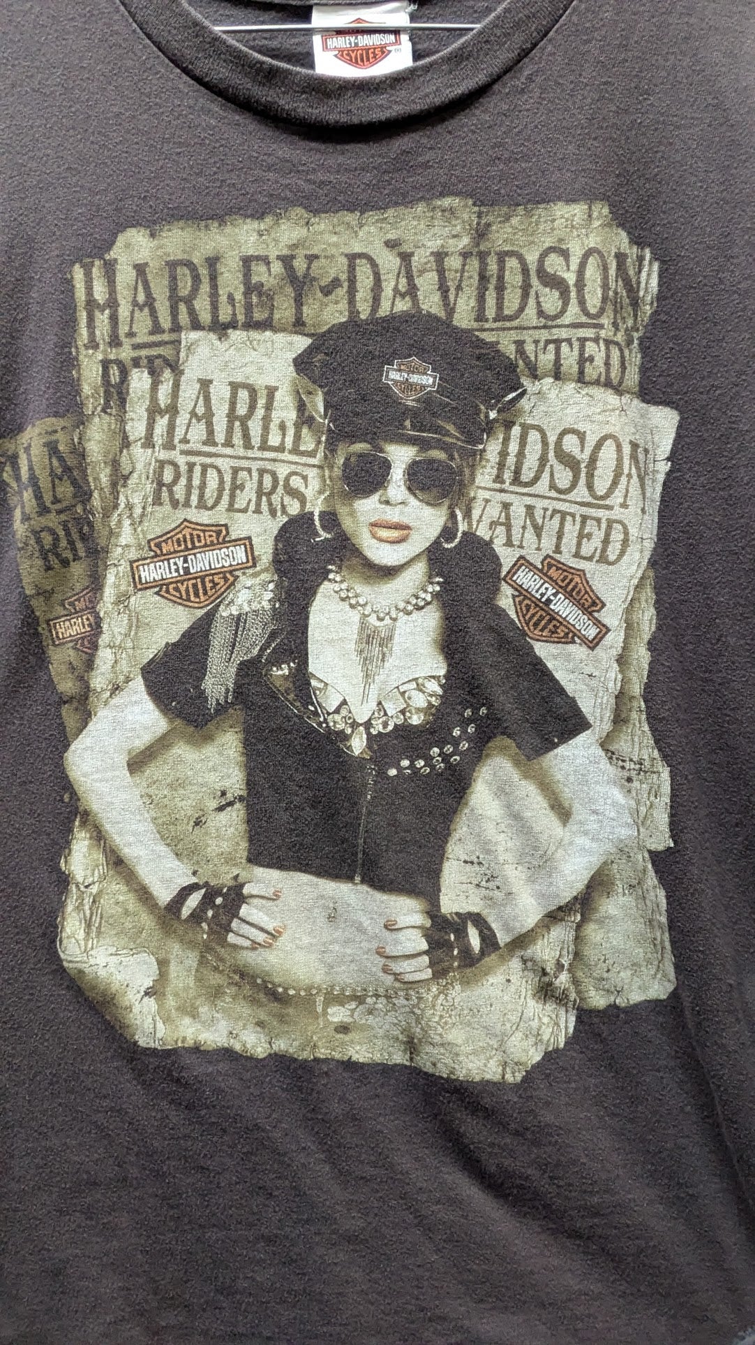 Harley-Davidson Los Cabos Mexico T-Shirt Men's Large Gray Double Sided Biker Graphic