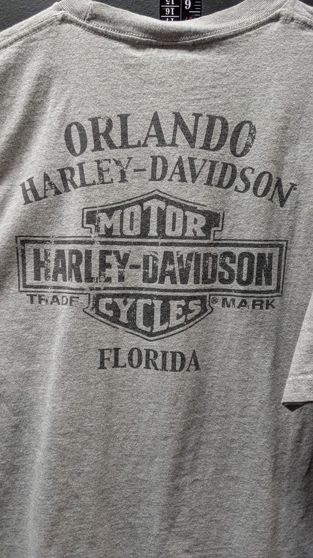 Harley-Davidson Orlando Florida 1903 Graphic T-Shirt Gray Size XL