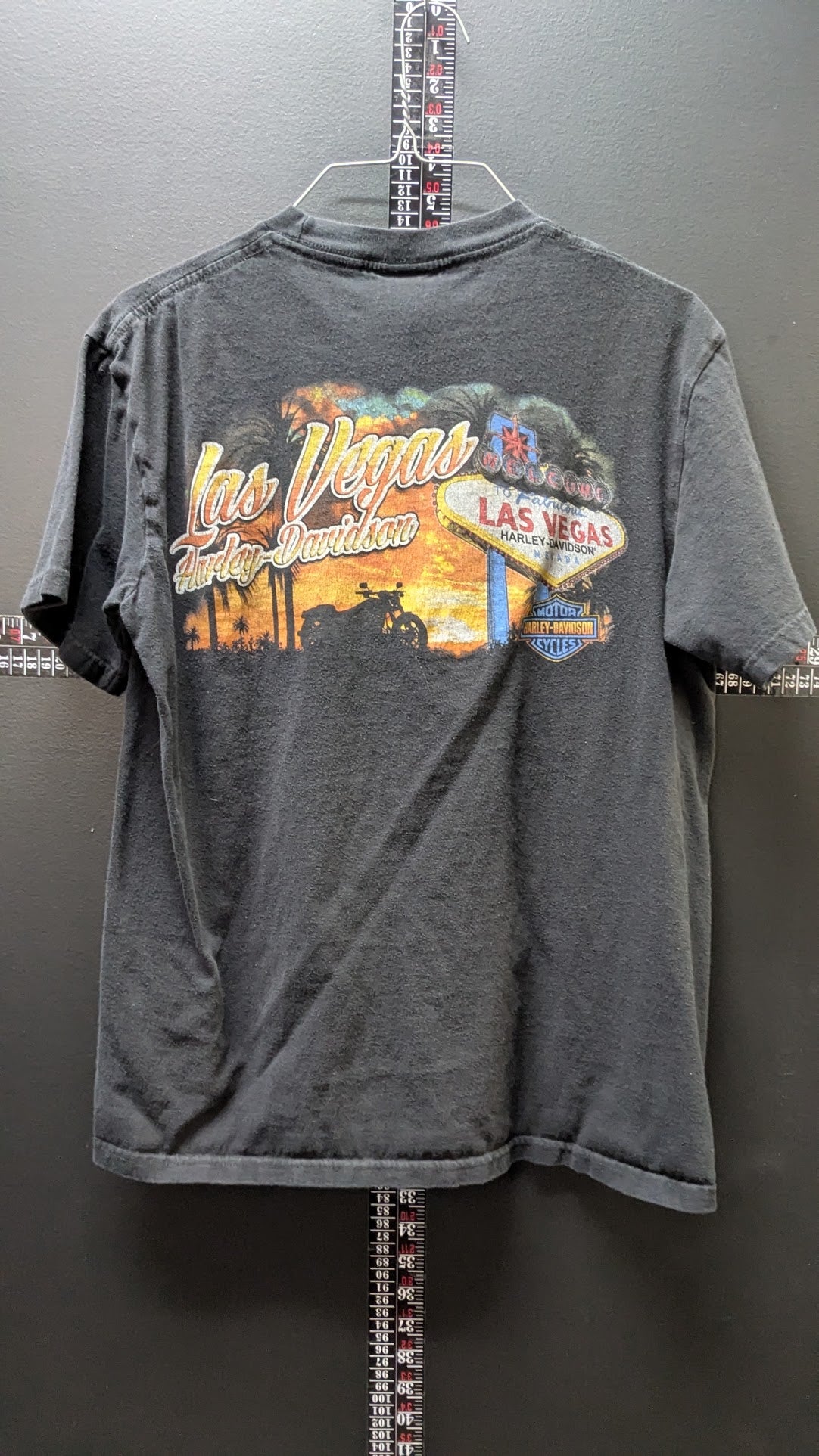 Harley-Davidson Las Vegas Dealer T-Shirt – Las Vegas Harley-Davidson Nevada – Black – Size Medium