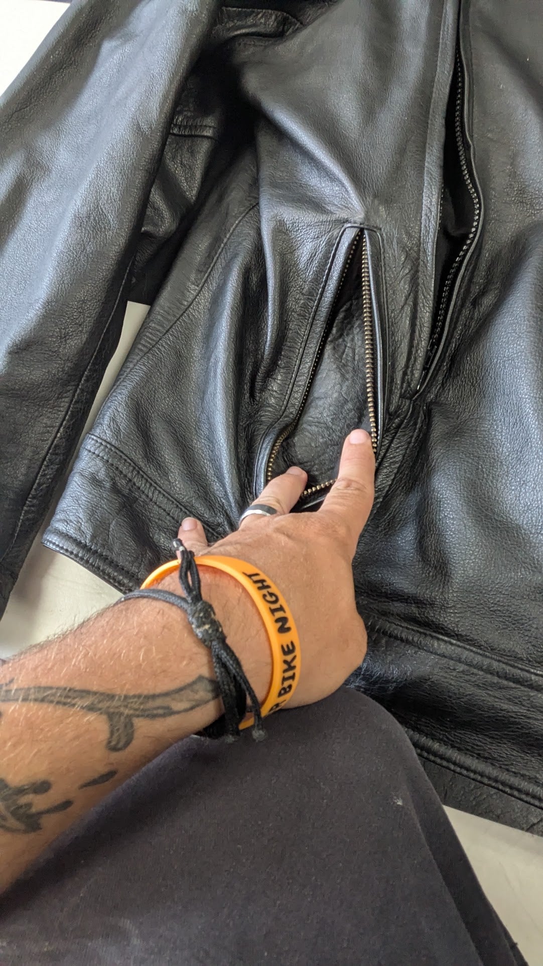 Harley-Davidson Men's Black Leather Riding Jacket with Removable Liner & Armor – Size 2XL