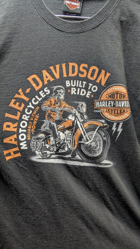 Harley-Davidson Death Valley Victorville CA Dealer T-Shirt – Black – Size Small