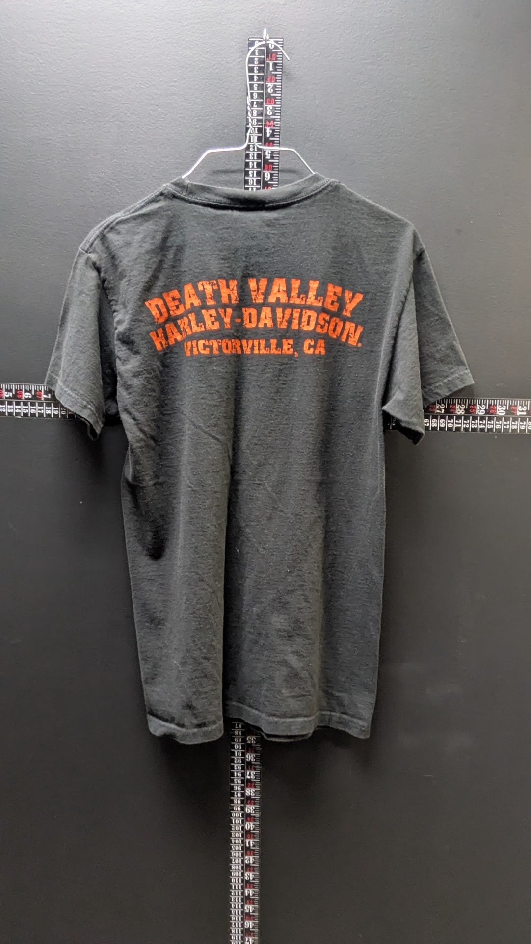 Harley-Davidson Death Valley Victorville CA Dealer T-Shirt – Black – Size Small
