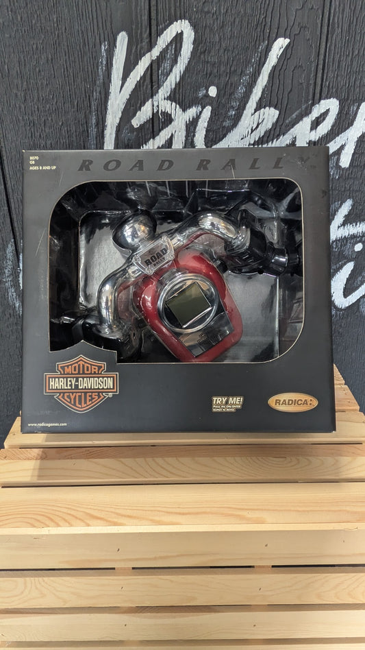 Harley-Davidson Road Rally Electronic Handheld Racing Game by Radica with Original Box