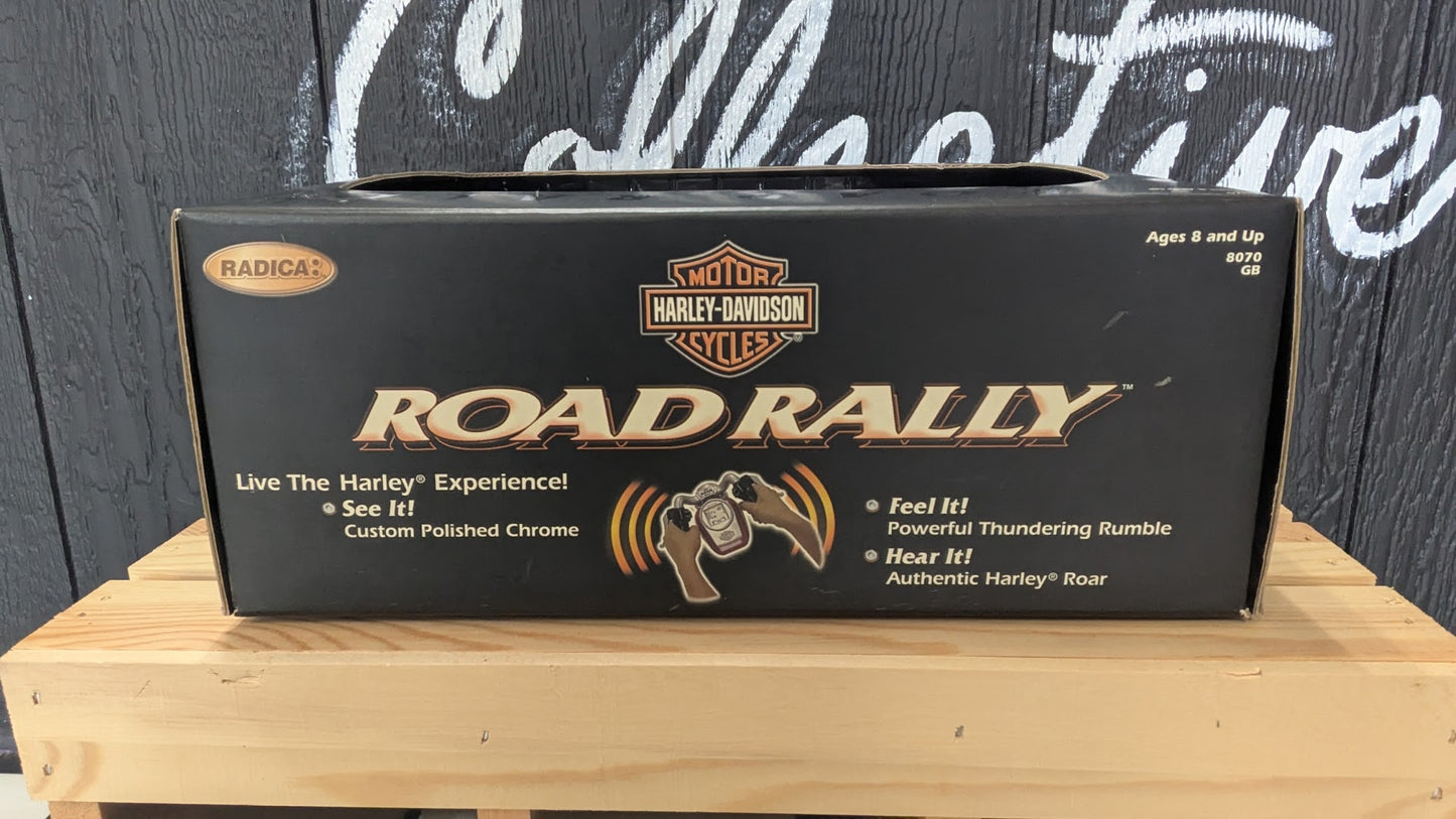 Harley-Davidson Road Rally Electronic Handheld Racing Game by Radica with Original Box