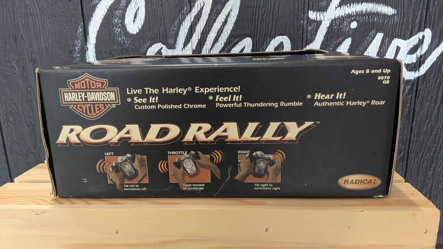 Harley-Davidson Road Rally Electronic Handheld Racing Game by Radica with Original Box