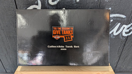 Harley-Davidson 2006 "’Tis the Season to Give Tanks III" Collectible Tank Set Display w/ Box