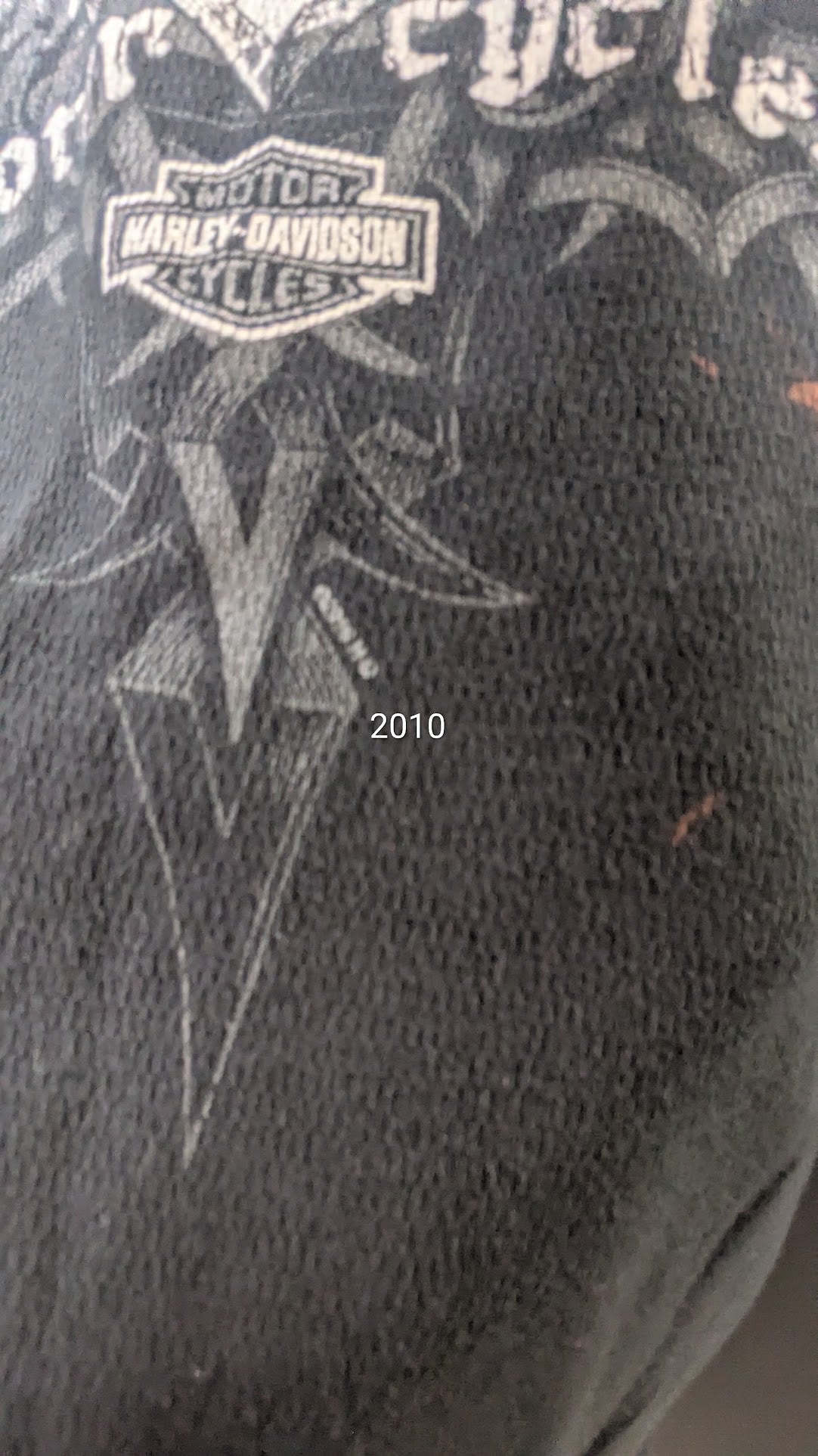 2010 Harley-Davidson Thermal Long Sleeve Shirt Size S Black Lake of the Ozarks USA