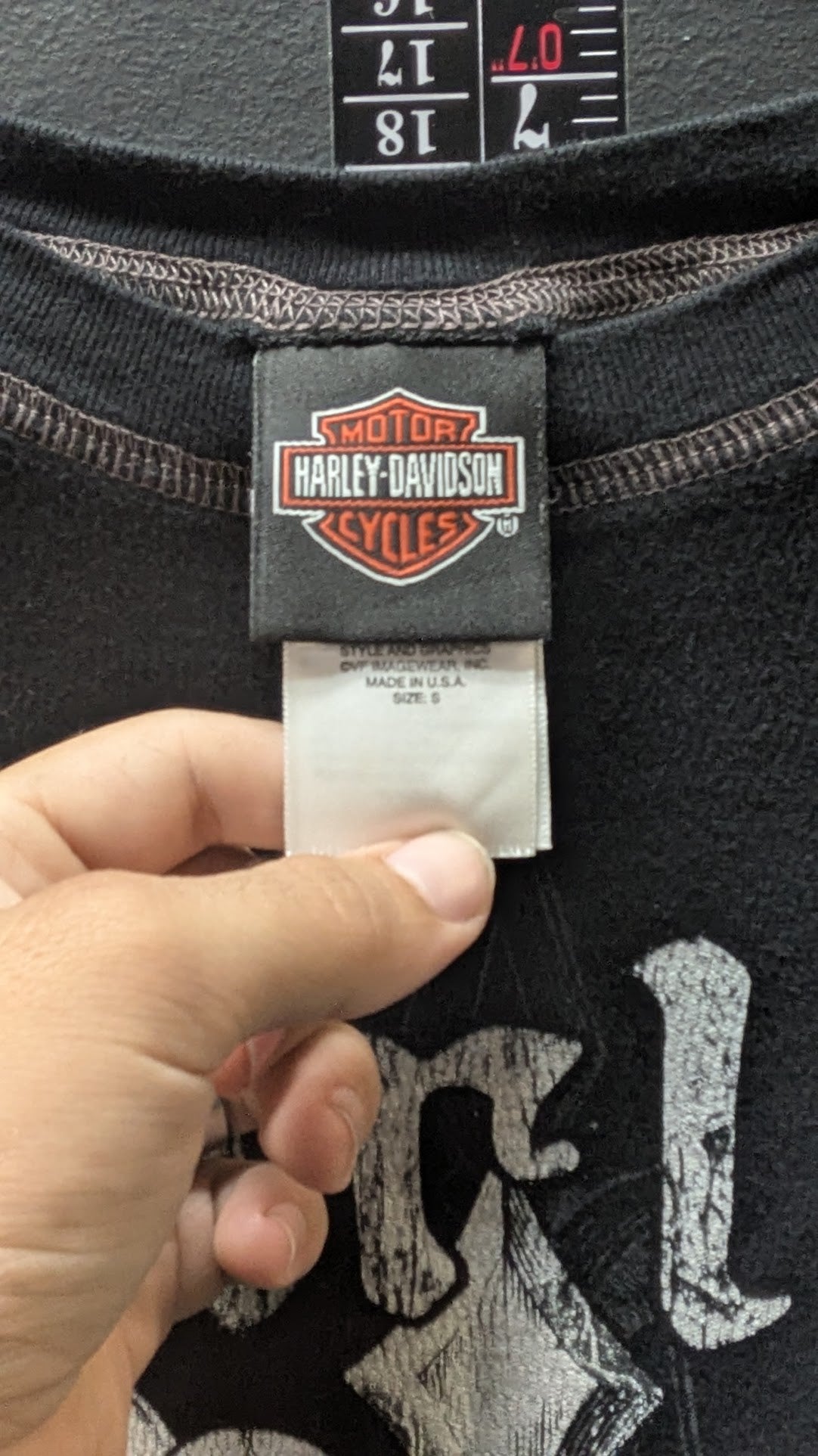 2010 Harley-Davidson Thermal Long Sleeve Shirt Size S Black Lake of the Ozarks USA