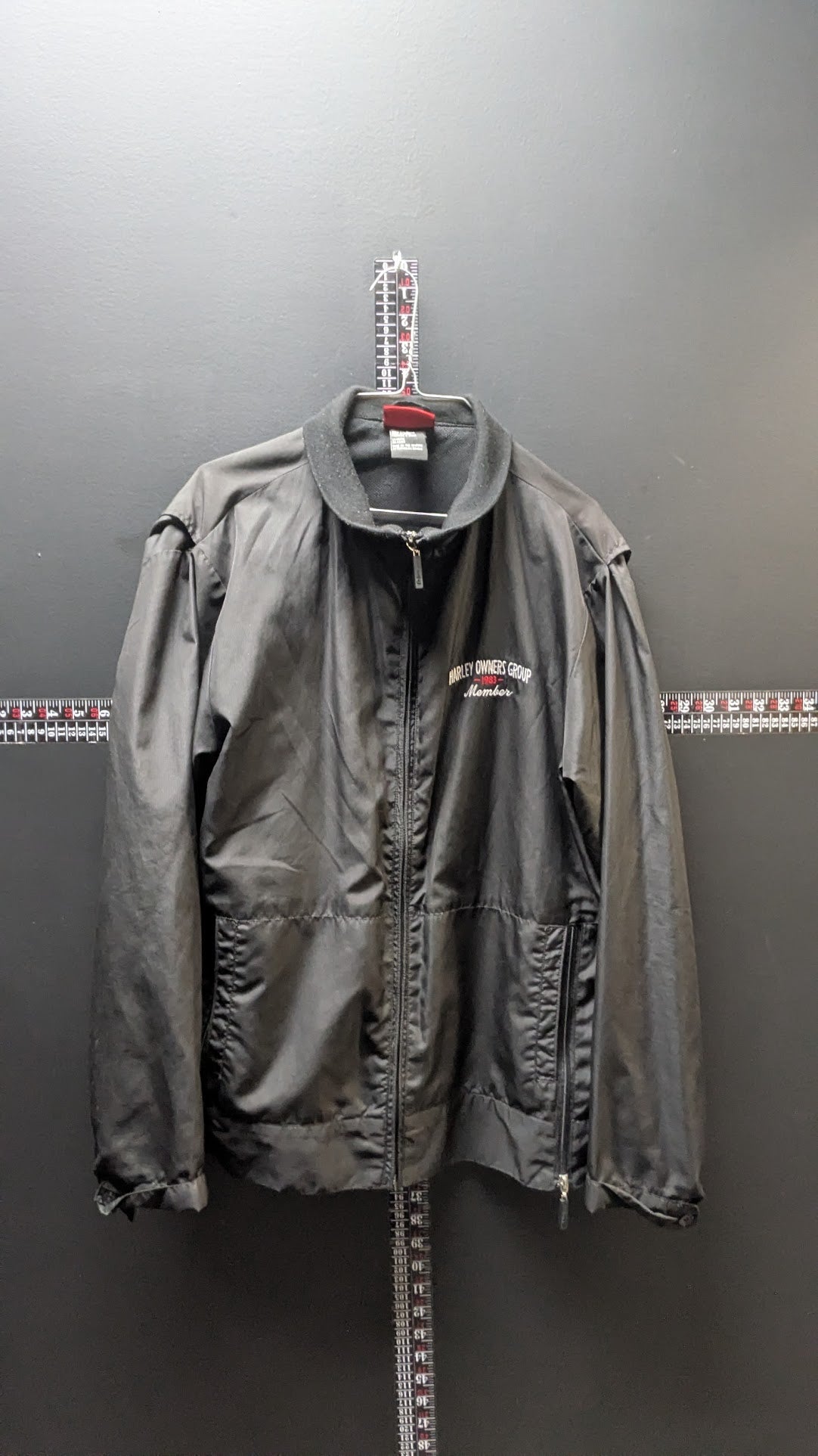 Harley-Davidson HOG Member Mesh Riding Jacket Black Men's Large Motorcycle