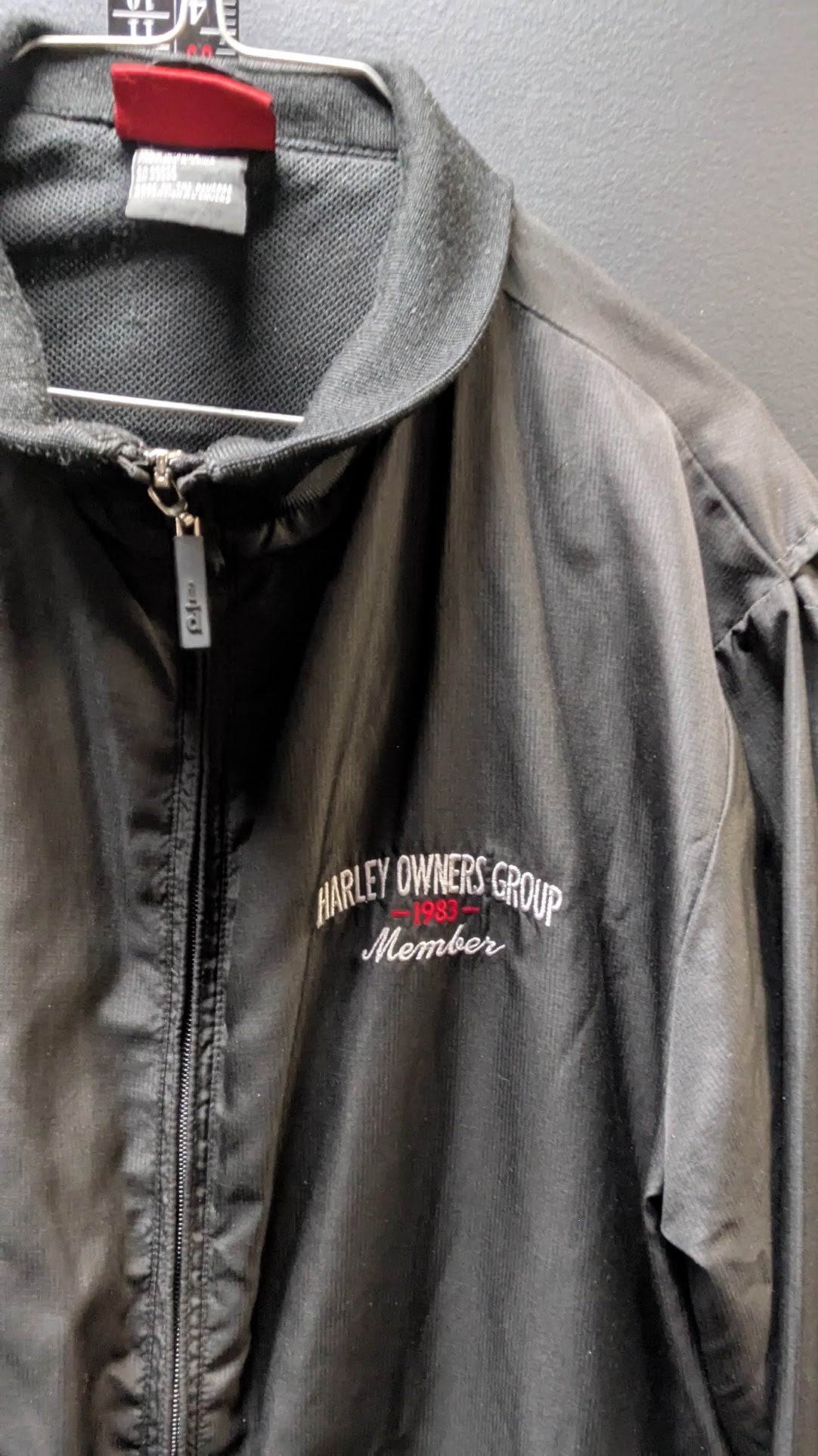 Harley-Davidson HOG Member Mesh Riding Jacket Black Men's Large Motorcycle