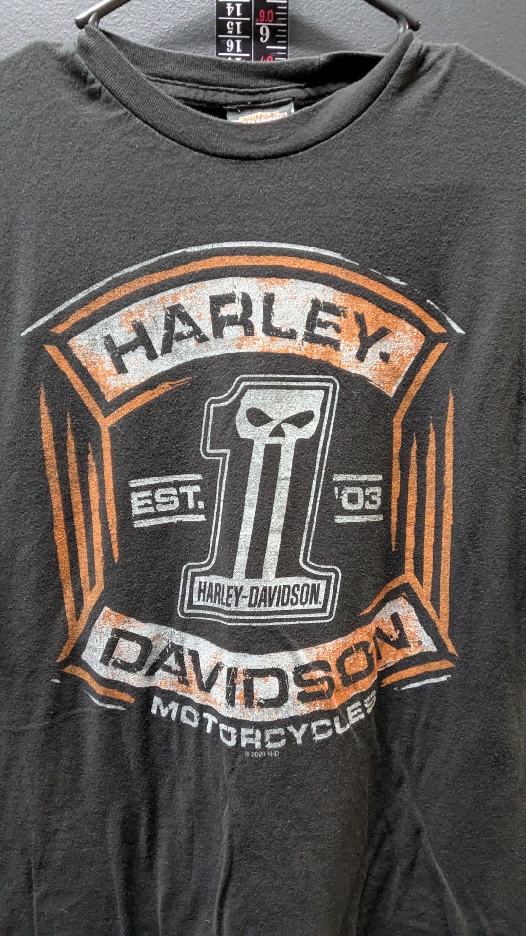 Harley-Davidson T-Shirt Medium Lake of the Ozarks Osage Beach MO Dealer Black