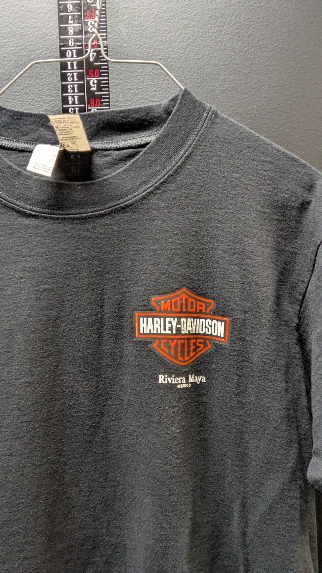 Harley-Davidson Riviera Maya Mexico Bar & Shield T-Shirt – Black – Small