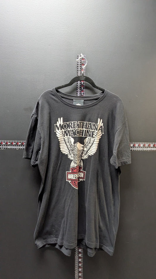 Harley-Davidson Museum More Than A Machine Eagle T-Shirt Black XL Milwaukee