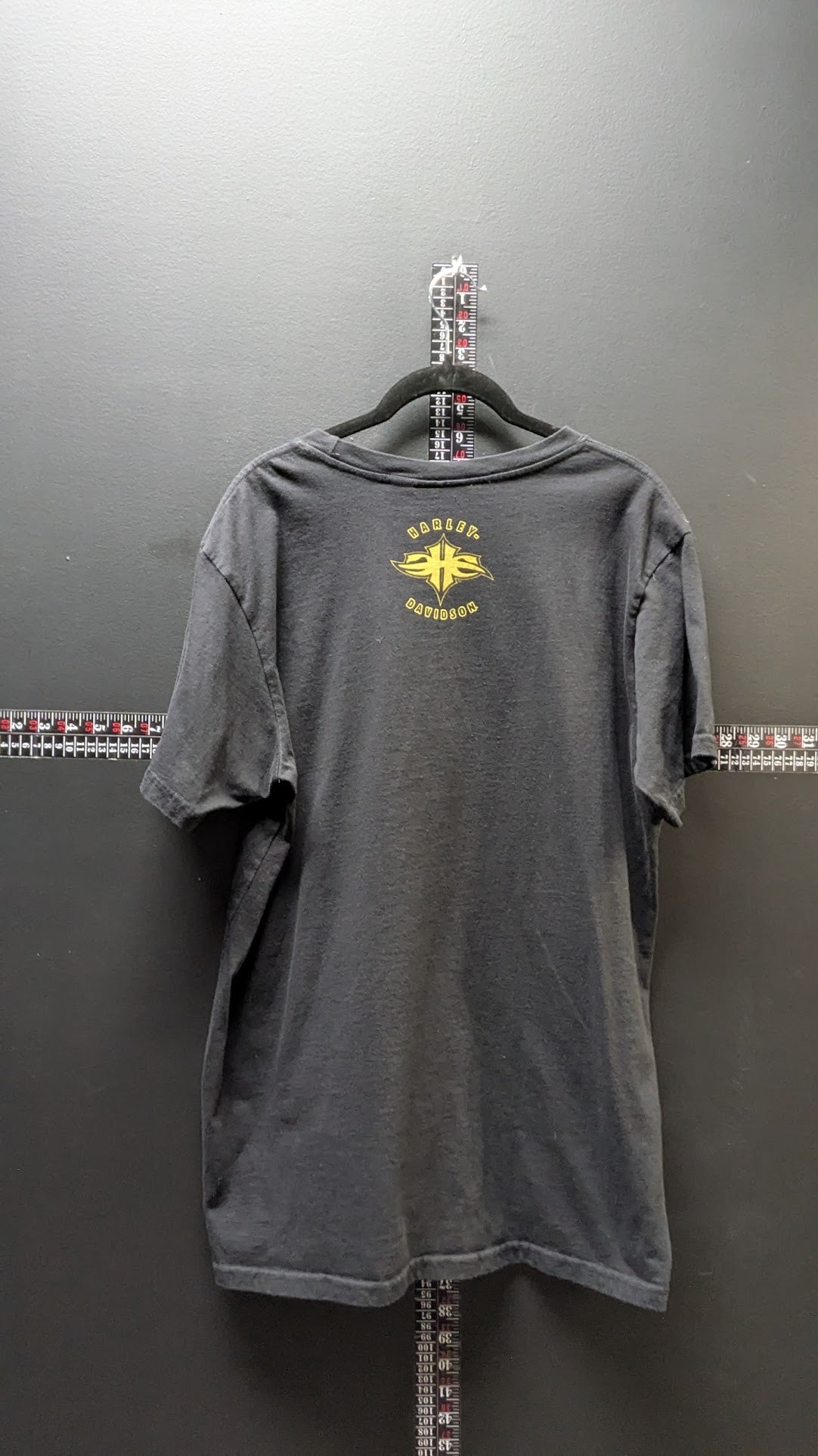 Harley-Davidson #1 Skull T-Shirt Black XL Short Sleeve Eagle Label Biker Tee