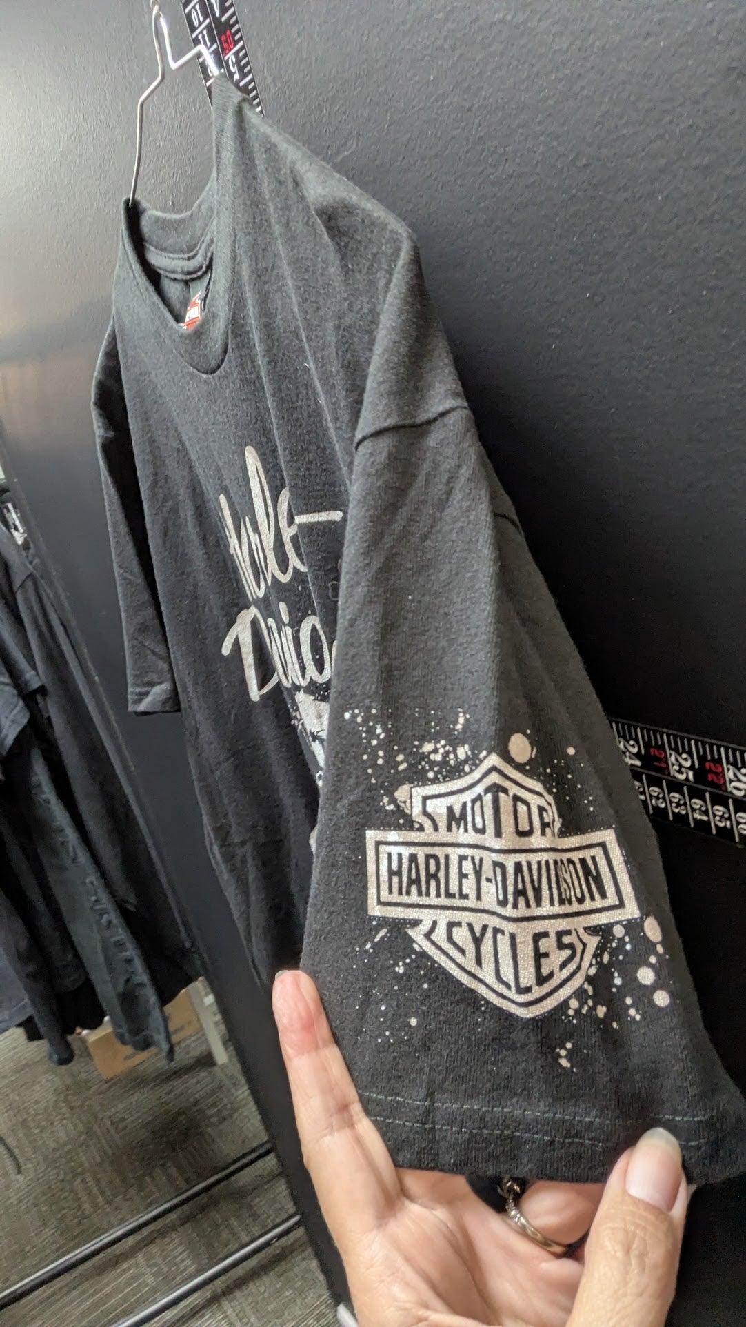 Harley-Davidson Eagle Graphic T-Shirt Black XL Short Sleeve 1903 Bar & Shield