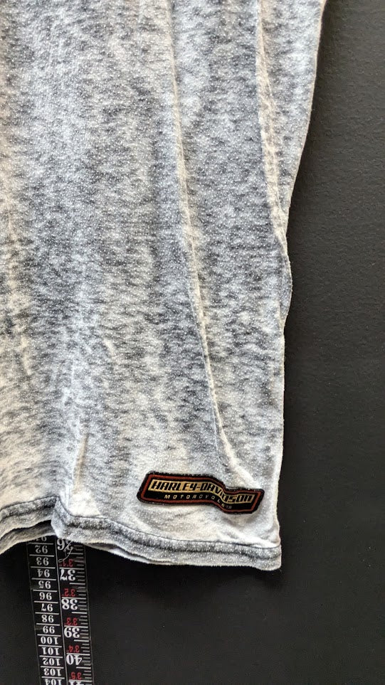 Harley-Davidson Gray Mineral Wash Eagle Graphic T-Shirt Men's Small