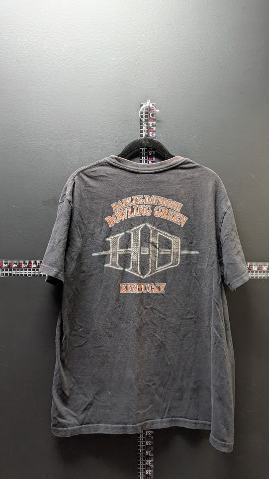 Harley-Davidson Legendary Bar & Shield T-Shirt Bowling Green Kentucky Men's Large