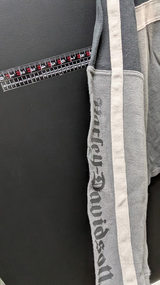 Harley-Davidson Colorblock Thermal Knit Long Sleeve Shirt Gray & Black Men's XL
