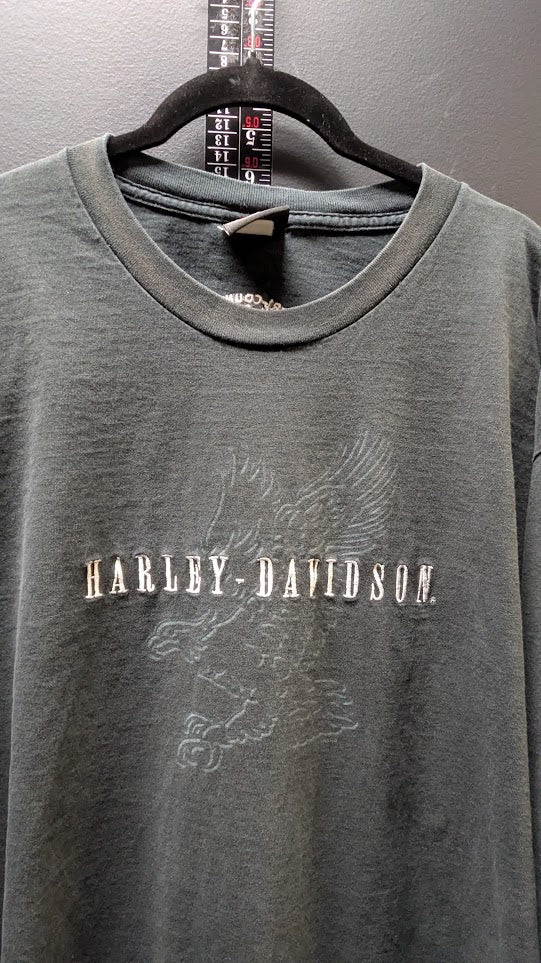 Harley-Davidson Eagle Graphic Long Sleeve T-Shirt Tri-County Harley-Davidson Men's XL