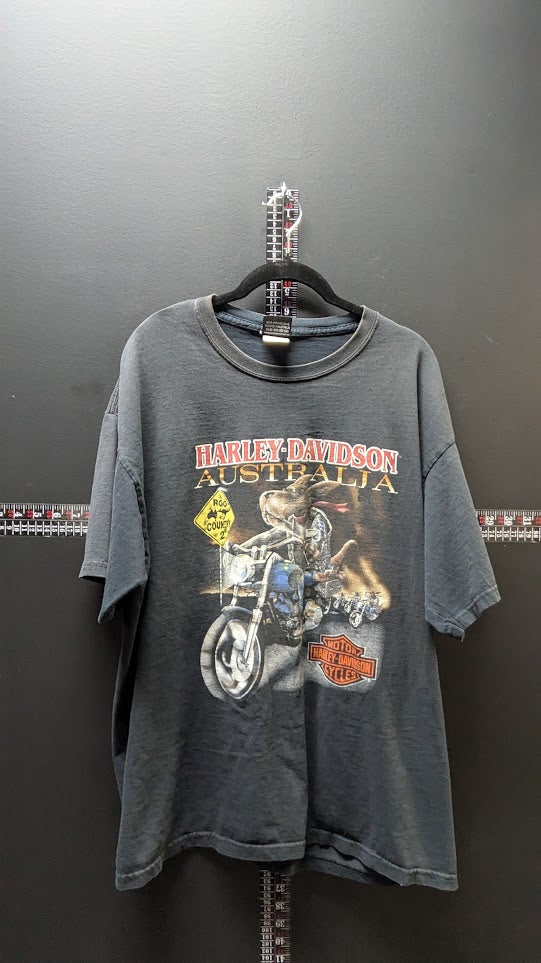 Harley-Davidson Australia Seaside Motorcycles T-Shirt Men's XL Balfina NSW Roo Country