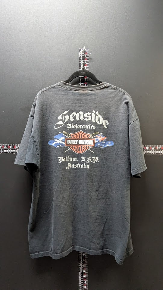 Harley-Davidson Australia Seaside Motorcycles T-Shirt Men's XL Balfina NSW Roo Country