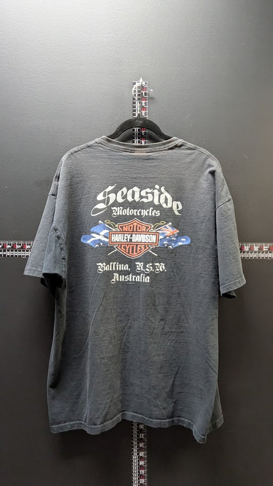 Harley-Davidson Australia Seaside Motorcycles T-Shirt Men's XL Balfina NSW Roo Country
