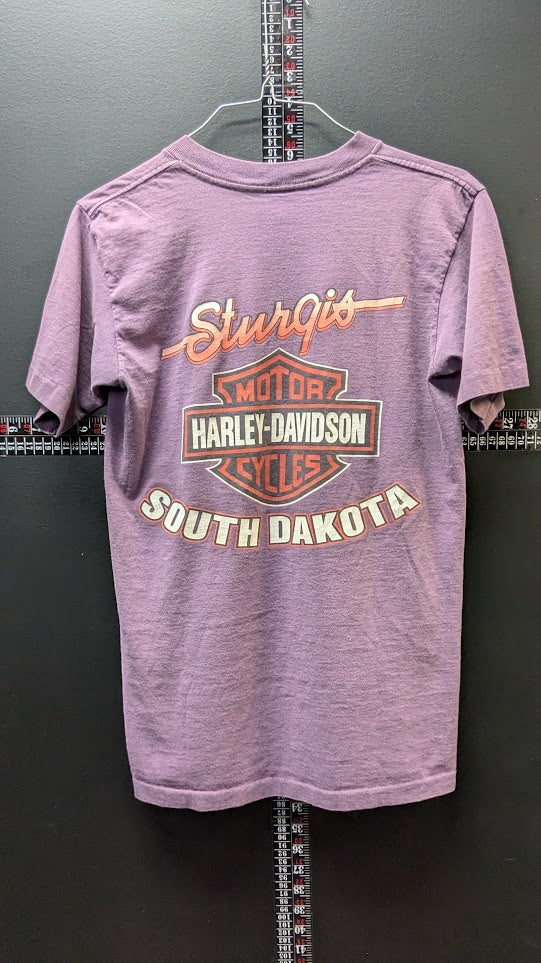 Harley-Davidson Sturgis South Dakota Purple Graphic T-Shirt Women's Small