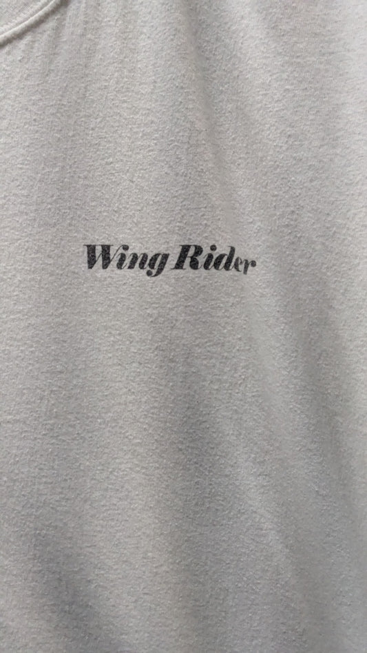 Vintage Honda Gold Wing "Wing Rider" T-Shirt White Hanes Beefy-T Size Large