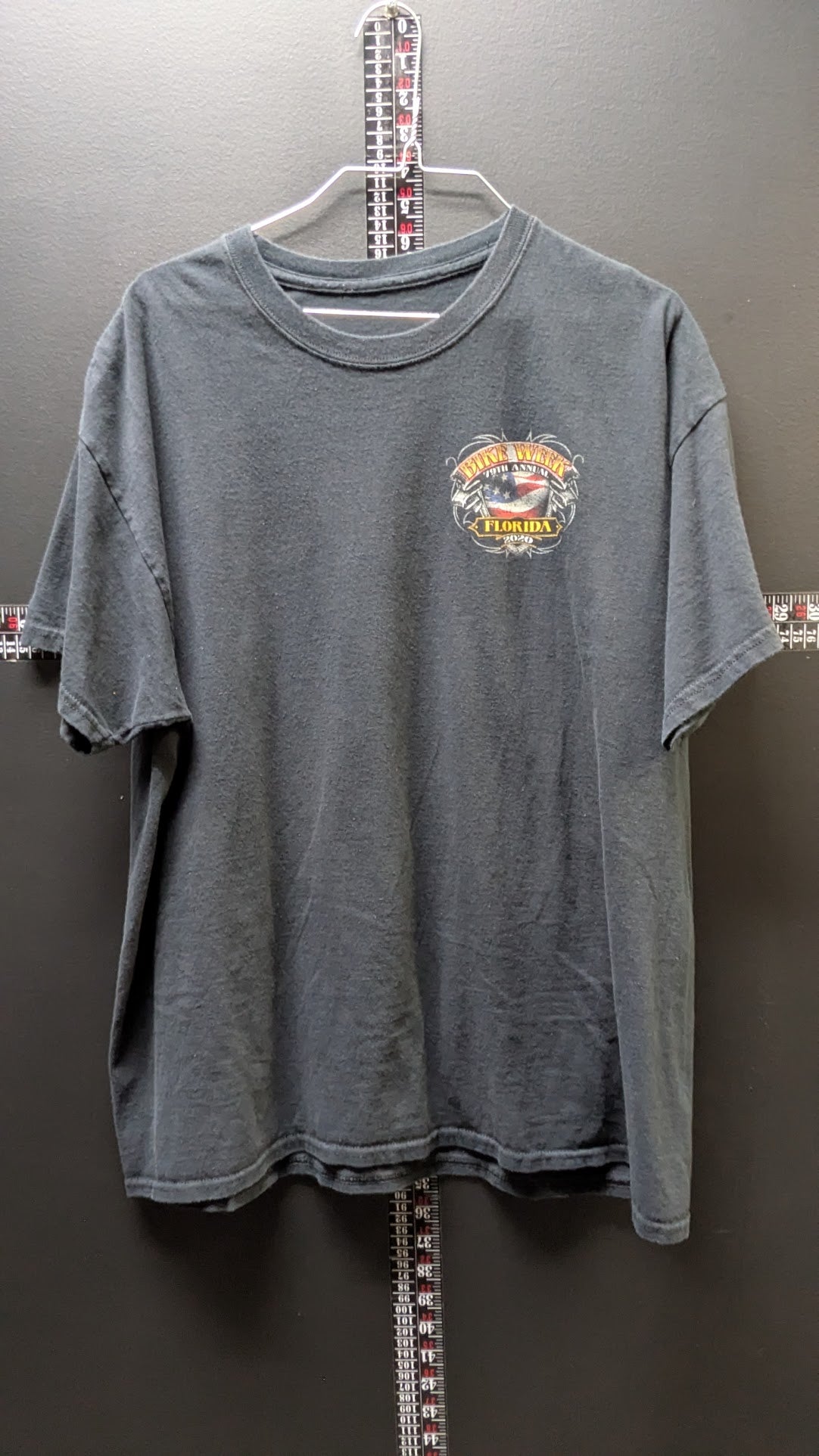 2020 Daytona Bike Week 79th Annual T-Shirt – Black – Size XL