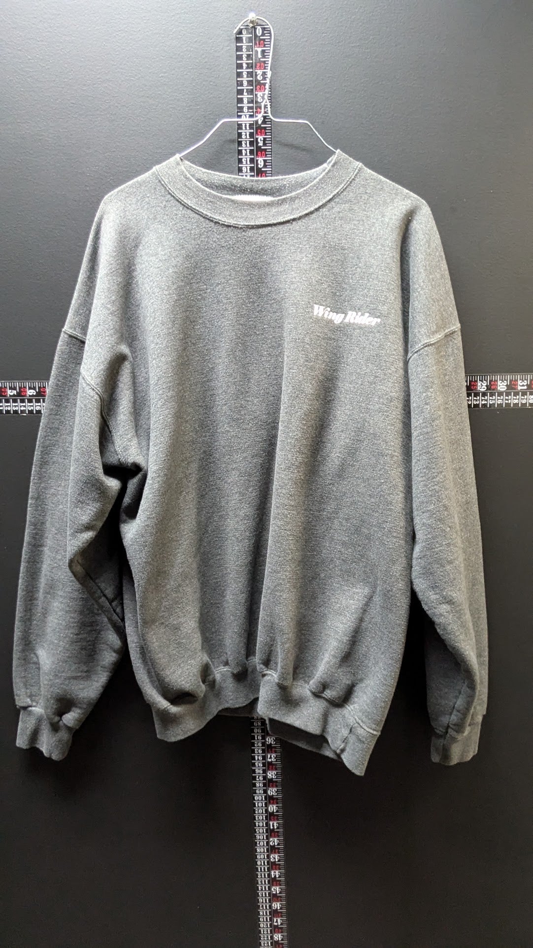 Vintage Honda Gold Wing "Wing Rider" Crewneck Sweatshirt – Gray – Adult Large