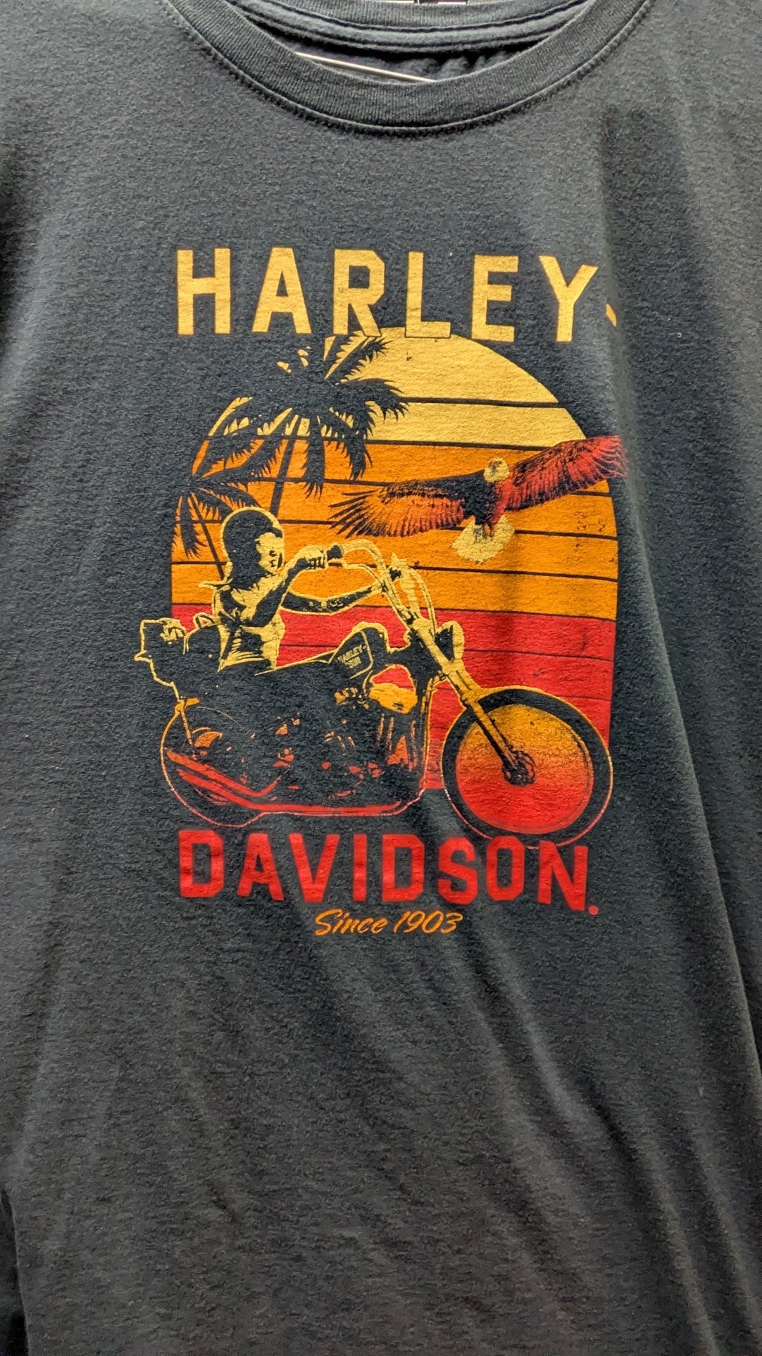 Harley-Davidson Sunset Rider T-Shirt – Buckeye Harley-Davidson Dayton, Ohio – Women's 3W