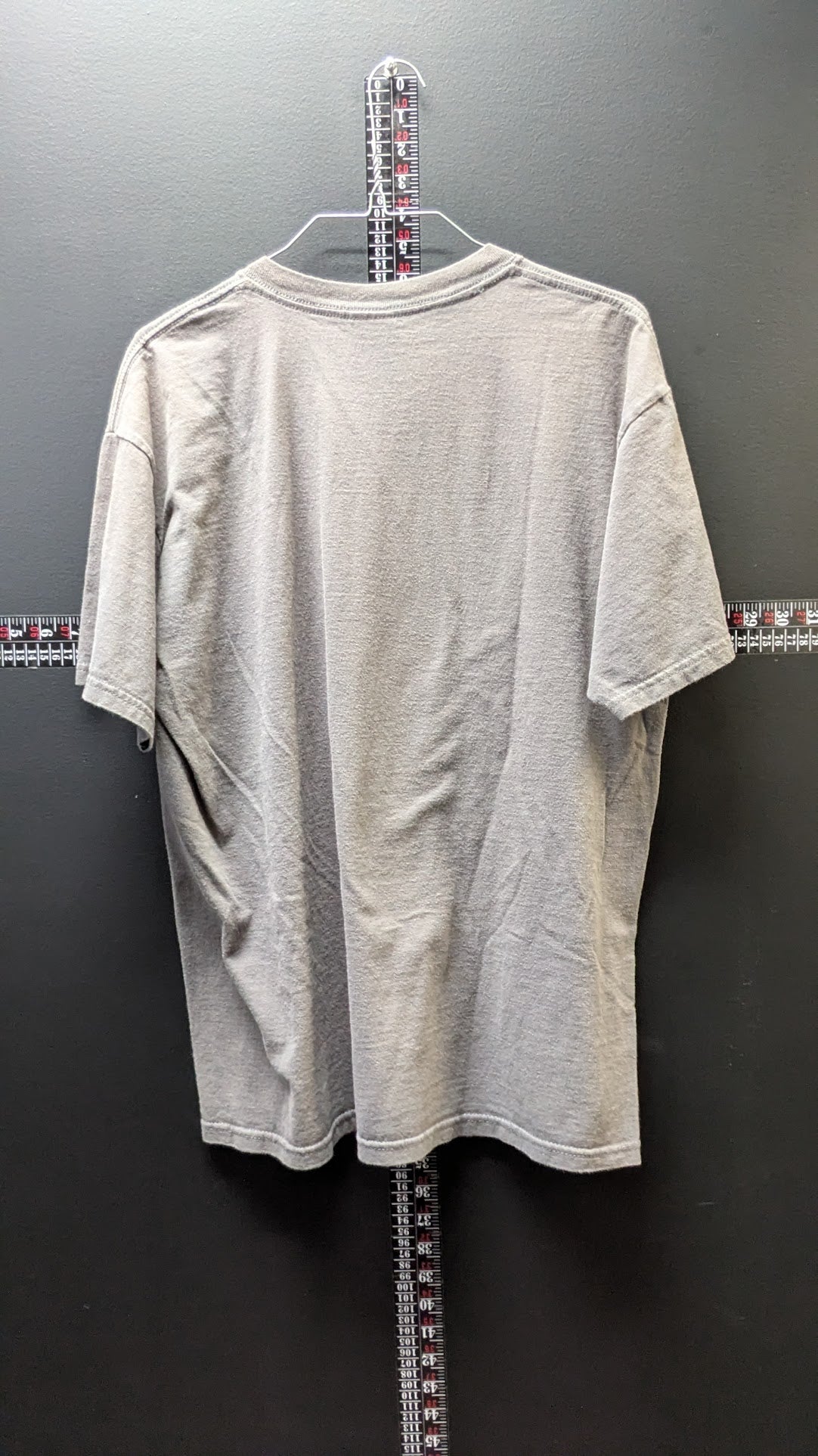 Vintage Grizzly Motorcycle Graphic T-Shirt Gray Made USA Gildan Ultra Cotton L