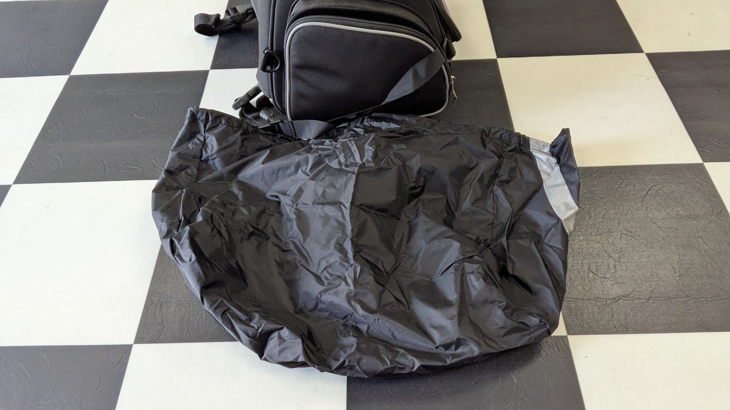 Harley-Davidson Premium Sissy Bar Backpack 93300007 Motorcycle Luggage with detachable Rain Cover