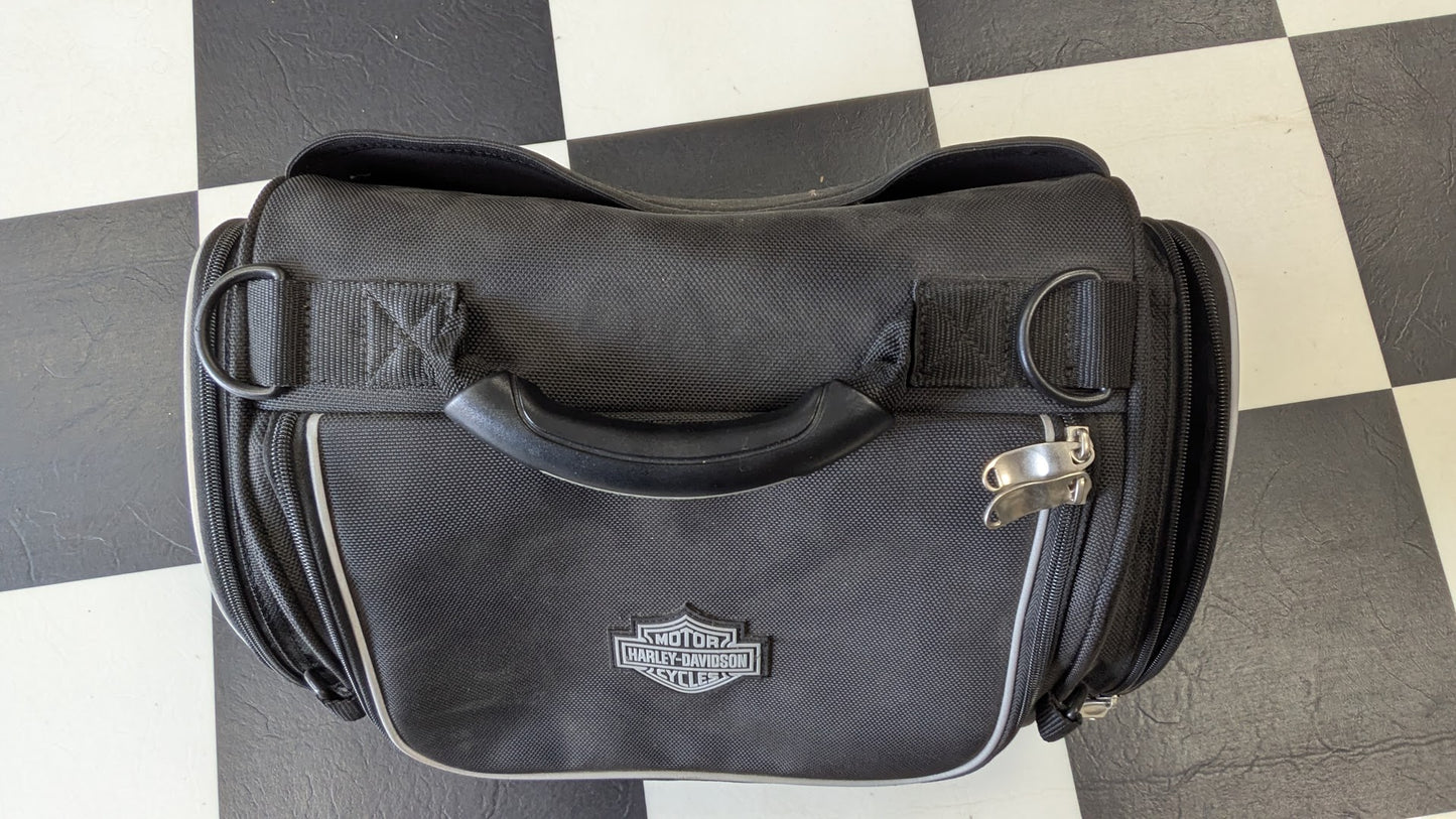 Harley-Davidson Premium Sissy Bar Backpack 93300007 Motorcycle Luggage with detachable Rain Cover