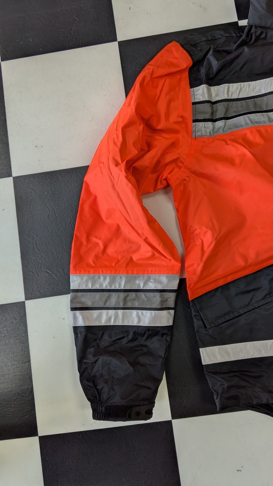 Harley-Davidson Genuine MotorClothes Rain Suit 2-Piece Jacket Pants M Red Black