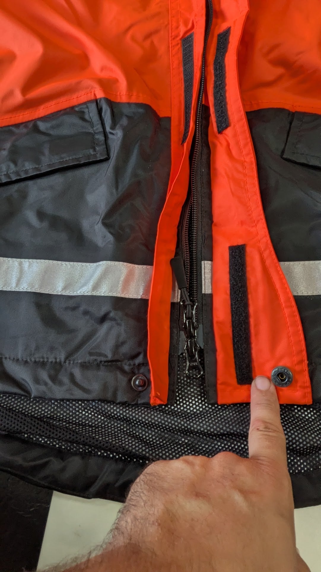 Harley-Davidson Genuine MotorClothes Rain Suit 2-Piece Jacket Pants M Red Black