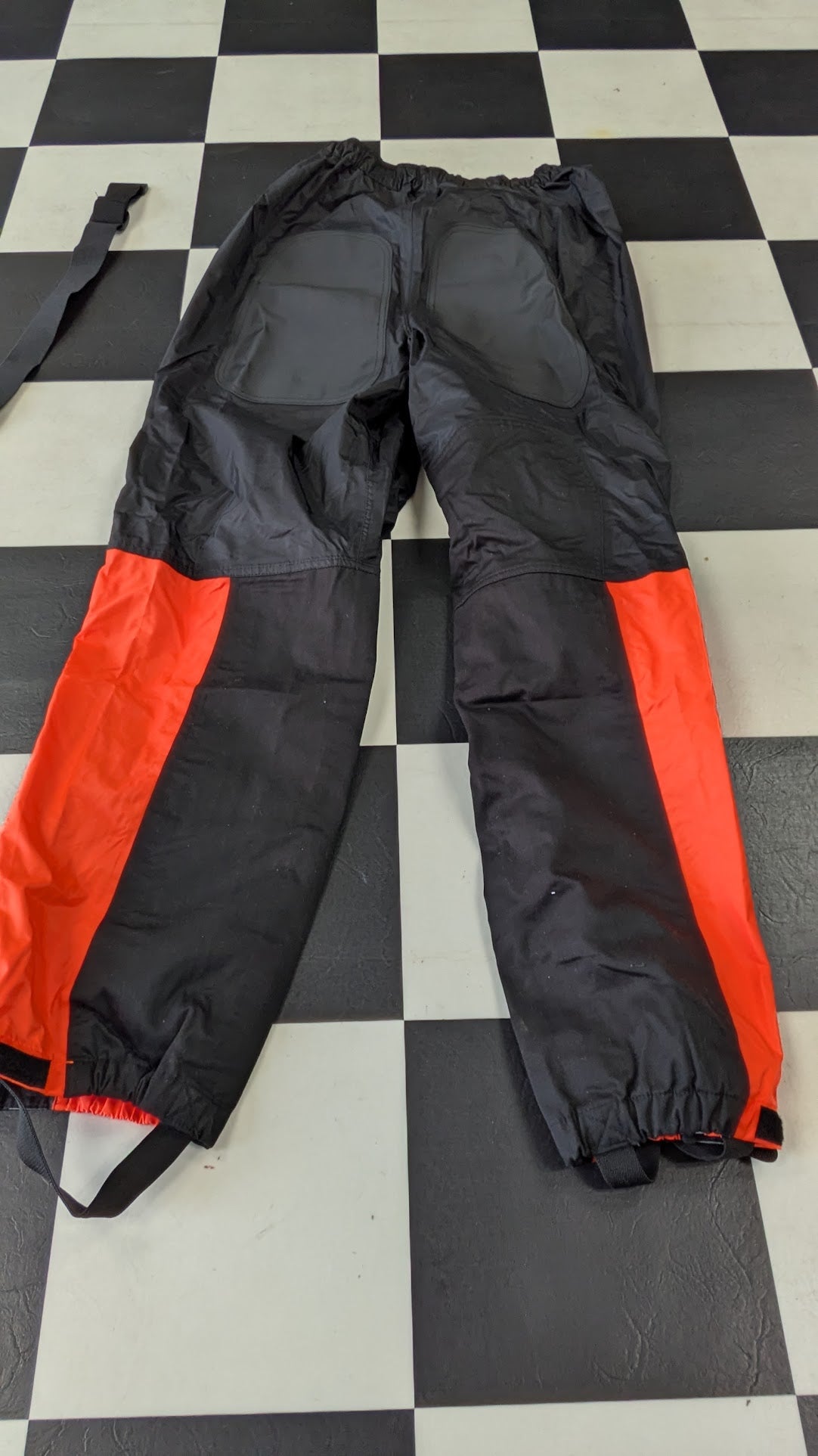 Harley-Davidson Genuine MotorClothes Rain Suit 2-Piece Jacket Pants M Red Black