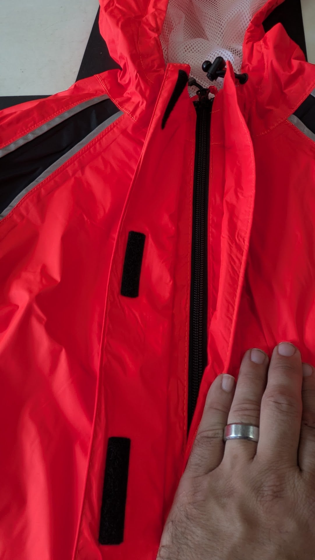 Harley-Davidson Genuine MotorClothes Rain Suit 2-Piece Jacket Pants XL Red Black